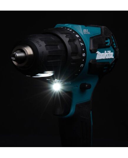 Аккумуляторная дрель ударная MAKITA DHP490SFJ, LXT 18В, BL XPT, 13 мм, 50/27 Нм, 2х3,0 Ач АКБ, ЗУ, Makpac2, изображение 5