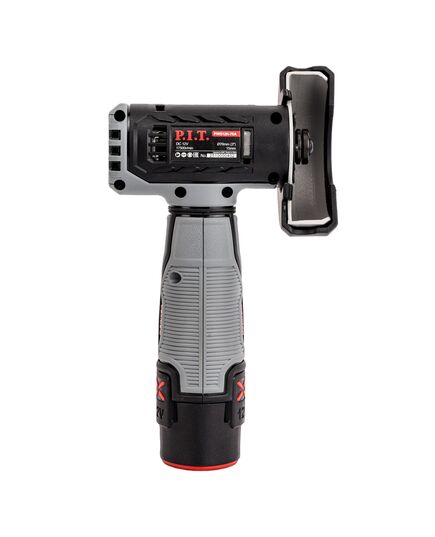 Аккумуляторная угловая шлиф. машина P.I.T. PWS12K-76A, 12 В, 76х10 мм, 17500 об/мин, М5, 2 Ач, плав. пуск, изображение 4