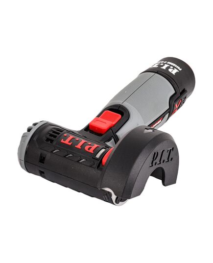 Аккумуляторная угловая шлиф. машина P.I.T. PWS12K-76A, 12 В, 76х10 мм, 17500 об/мин, М5, 2 Ач, плав. пуск, изображение 8