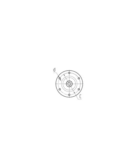 Фланец UNIPUMP гидроаккумулятора (d=146 мм), оц. сталь, БЭЗ, изображение 3