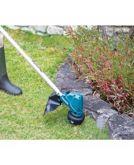 Аккумуляторный триммер MAKITA DUR190URT3, LXT BL 18 В, велорукоятка, d-30 см, M10xLH, (2xBL1850B, DC18RC), ADT, изображение 4