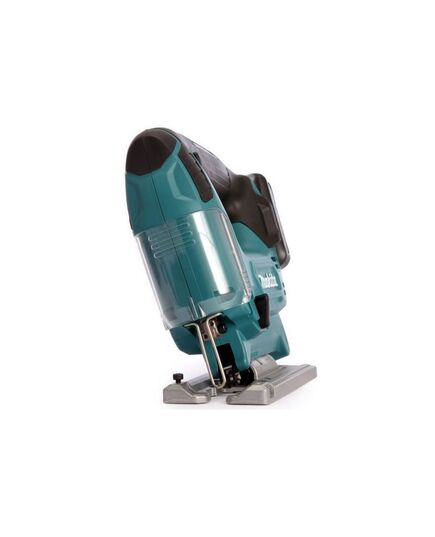 Аккумуляторный лобзик MAKITA JV101DWAE, 10.8 В, 2х2 Ач Li-ion (слайдер), 0-2900 об\м, ход 18 мм, рез 65 мм, 1.9 кг, чем, 3-маятн, изображение 5