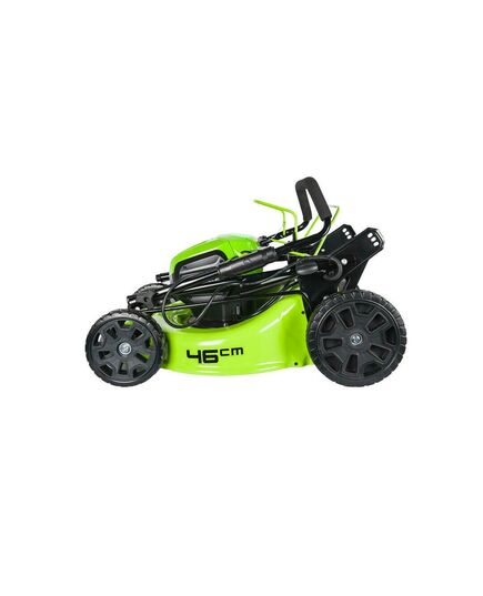 Аккумуляторная газонокосилка GREENWORKS GD60LM46SP, 60В, акб 4 а/ч, зу, привод шир. скаш. 46 см, 60 л, 7 уровней, б/щ, изображение 4