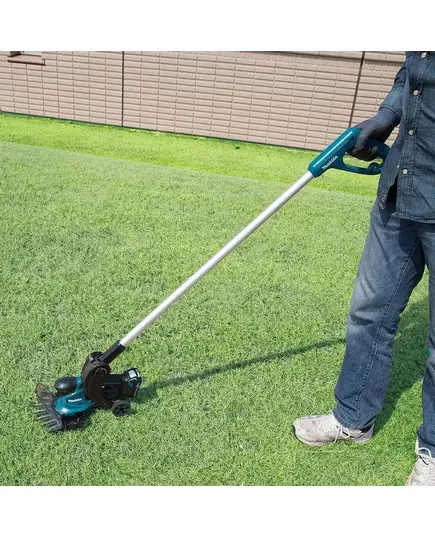 Аккумуляторные ножницы MAKITA UM600DWAE, для травы CXT 12 В, нож 16 см, регул высоты 15-25 мм, 2хBL1020B, DC10WC, изображение 3