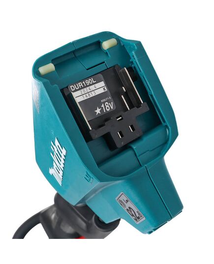 Аккумуляторный триммер MAKITA DUR190LZX3, LXT BL 18В, J-рукоятка, d-30 см, M8xLH, ADT, AFT, XPT без АКБ и ЗУ , изображение 3