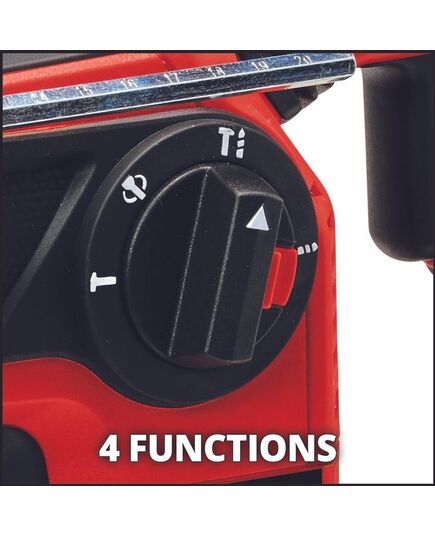 Аккумуляторный перфоратор EINHELL PXC TP-HD 18/26 Li BL, 18 В 1х5.2 Ач, Li-ion, SDS+, 2.6 Дж, 26 мм, 3 режима, изображение 4