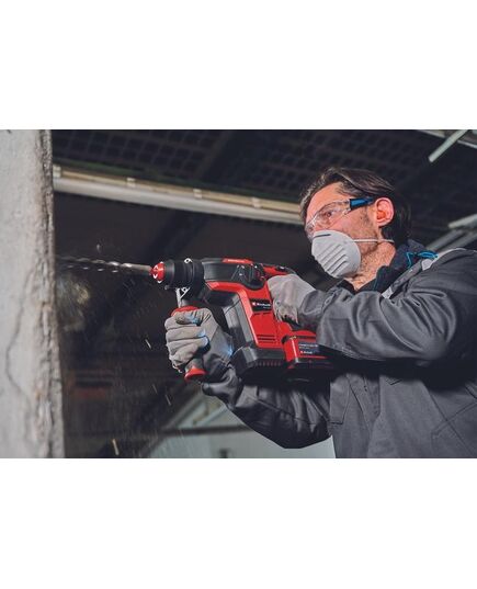 Аккумуляторный перфоратор EINHELL PXC TP-HD 18/26 Li BL, 18 В 1х5.2 Ач, Li-ion, SDS+, 2.6 Дж, 26 мм, 3 режима, изображение 8
