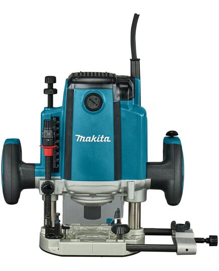 Фрезер MAKITA RP1802X02, погружной, 1850 Вт, 23 000 об/мин, гл. погруж. 0-70 мм, цанга 12 мм, пл. пуск, защ. от непр. включения, микролифт, изображение 3