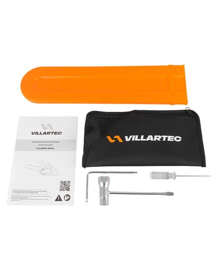 Бензопила VILLARTEC SB401, 1.8 кВт, 2.4 л.с., 40,2 см3, 14" 3/8", 1.3 мм, 52 зв, топл. бак 0.44 л, масл. бак 0.25 л, 4.5 кг, изображение 12