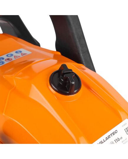 Бензопила VILLARTEC SB401, 1.8 кВт, 2.4 л.с., 40,2 см3, 14" 3/8", 1.3 мм, 52 зв, топл. бак 0.44 л, масл. бак 0.25 л, 4.5 кг, изображение 6
