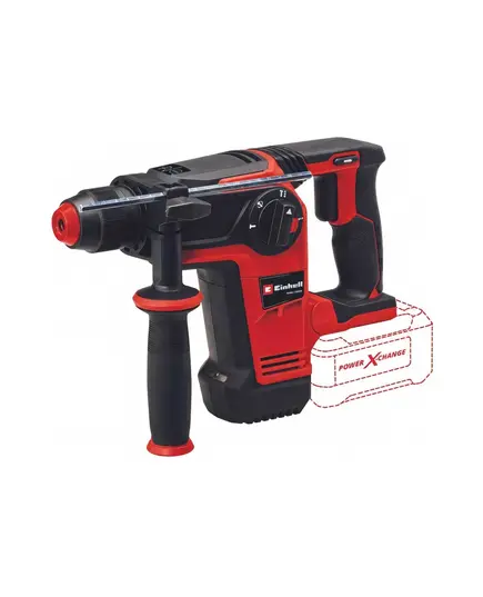 Аккумуляторный перфоратор EINHELL PXC TP-HD 18/26 Li BL, 18 В 1х5.2 Ач, Li-ion, SDS+, 2.6 Дж, 26 мм, 3 режима, изображение 3