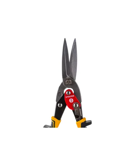 Ножницы по металлу STAYER COBRA «MASTER», удлинённые прямые, 290мм, реж. способ. сталь-0.94мм, нерж. сталь-0.5мм, Cr-V, (23055-29), изображение 5