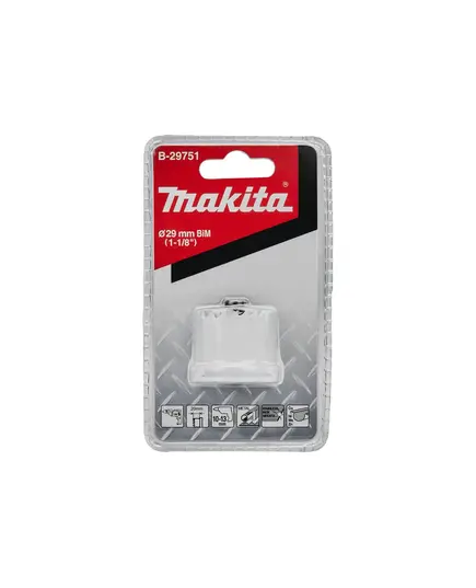 Коронка биметаллическая MAKITA BiM 29x20 для листового металла, изображение 3