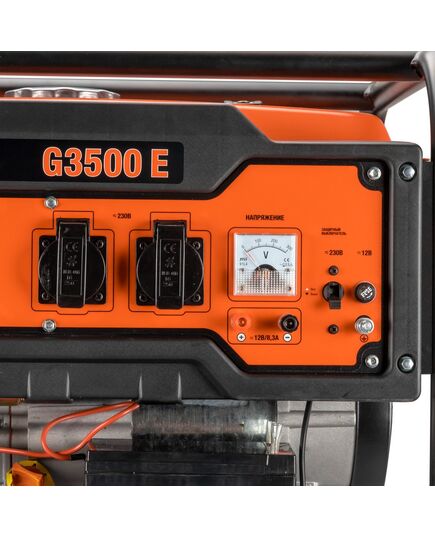 Электростанция бенз. FOXWELD G3500 E, 3.0/3.5 кВт, 7 л.с, 220 В, 212 см3, 15 л, 43.8 кг, электростартер, изображение 9