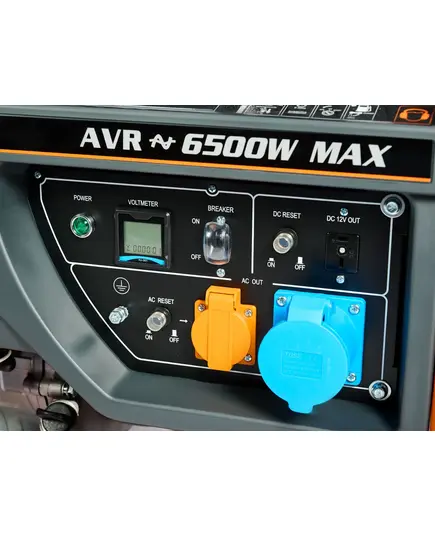 Электростанция бенз. VILLARTEC GG7300EWC, ном. 5,8 кВт, макс. 6.3 кВт, электростартер, изображение 6