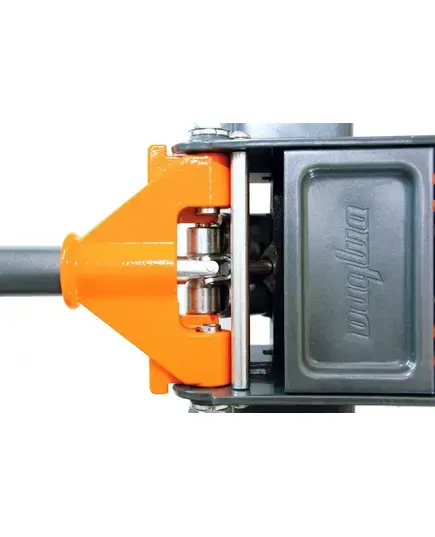 Домкрат OMBRA OHT233S, подкатной 3 т. гаражный двухпоршневой, с уменьшенной высотой подхвата, 75-505 мм, изображение 5
