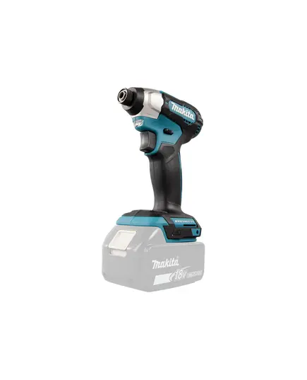 Аккумуляторный винтоверт ударный MAKITA DTD157Z, LXT BL 18В, 1/4", 140 Нм, 2 Скорости, A- режим, XPT, без АКБ и З/У, изображение 5