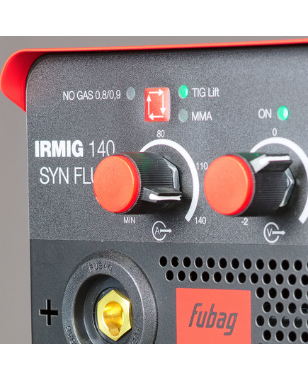 Полуавтомат сварочный FUBAG IRMIG 140 SYN FLUX, 25-140 А, 0.8-0.9 мм, 230 В, 5.6 кг, изображение 8