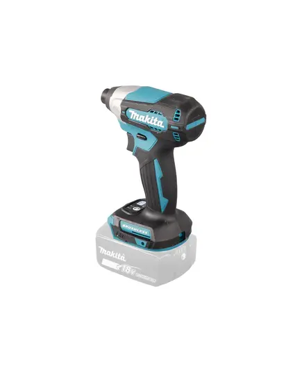 Аккумуляторный винтоверт ударный MAKITA DTD157Z, LXT BL 18В, 1/4", 140 Нм, 2 Скорости, A- режим, XPT, без АКБ и З/У, изображение 4