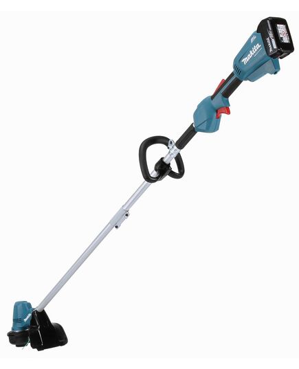 Аккумуляторный триммер MAKITA DUR192LSF, LXT BL 18В, 460 Вт, D-рук., d-30 см, M10xLH, разбор. вал, BL1830B, стандартная зарядка DC18SD, изображение 3