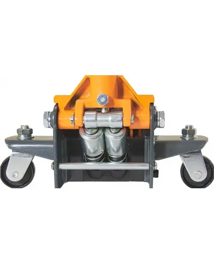 Домкрат OMBRA OHT233S, подкатной 3 т. гаражный двухпоршневой, с уменьшенной высотой подхвата, 75-505 мм, изображение 3