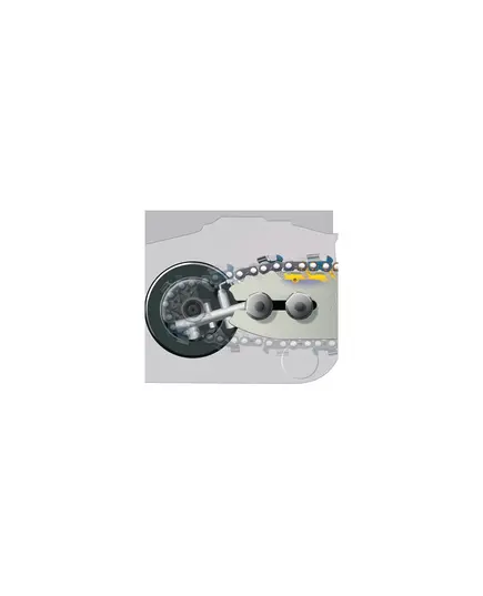 Бензопила STIHL MS 230, 2 кВт, 16", 1.3 мм, 3/8, 55 зв (11232000827), изображение 7