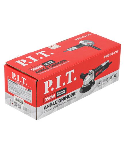Угловая шлиф.машина P.I.T. PWS125-C10, 950 Вт, 125 мм, 11000 об/мин., изображение 8
