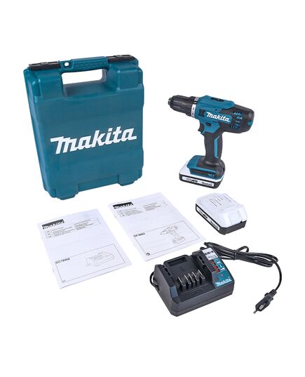 Аккумуляторная дрель-шуруповёрт MAKITA DF488D004, G-серия 18В, 2х2.0Ач, ЗУ, изображение 10