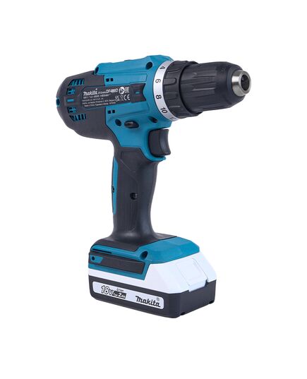 Аккумуляторная дрель-шуруповёрт MAKITA DF488D004, G-серия 18В, 2х2.0Ач, ЗУ, изображение 3