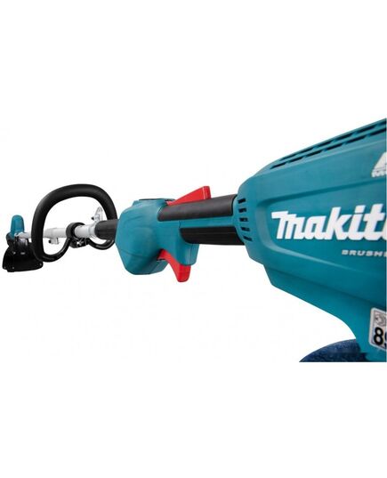 Аккумуляторный триммер MAKITA DUR192LRF, LXT BL 18В, 460 Вт, D-рук., d-30 см, M10xLH, разбор.вал, BL1830B, быстрая зарядка DC18RC, изображение 4
