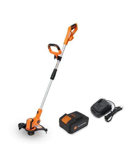 Аккумуляторный триммер VILLARTEC CA 20 Set4, 20 В, 1х4 Ач (AS204) , леска 1.6 мм, 7500 об/мин, з/у (AC202), изображение 6