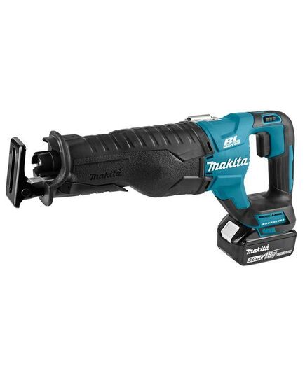 Аккумуляторная пила сабельная MAKITA DJR187RT LXT BL, 18 В, ход 32 мм, рез 255 мм, 2 скорости, 1х5.0 Ач, з/у, изображение 5