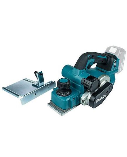Аккумуляторный рубанок MAKITA DKP181RT, LXT BL 18В, ADT, AWS, макс. глуб. 3 мм, ширина 82 мм, 1*5,0 Ач, быстрое ЗУ, изображение 3