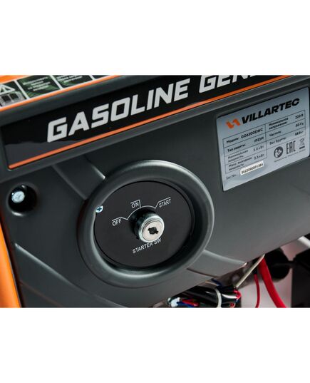 Электростанция бенз. VILLARTEC GG6300EWC, ном. 5 кВт, макс. 5,5 кВт, электростартер, изображение 7