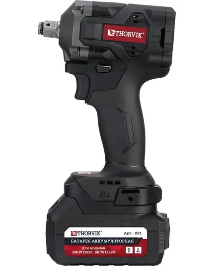 Аккумуляторный гайковерт ударный THORVIK BBIW342400, 3/4"DR, 21В, 2400 Нм, бесщеточный, изображение 2