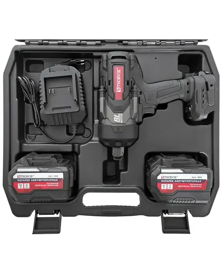 Аккумуляторный гайковерт ударный THORVIK BBIW342400, 3/4"DR, 21В, 2400 Нм, бесщеточный, изображение 4