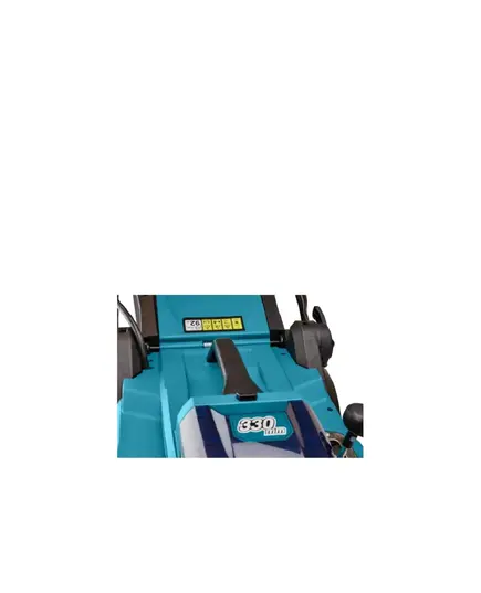 Аккумуляторная газонокосилка MAKITA DLM330Z, LXT 18В, 450Вт, ширина 33 см, травосбор. 30 л, 3в1, 8 ступен. центр. регул, XPT, без АКБ и ЗУ, изображение 9