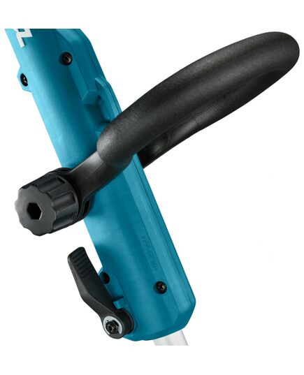 Аккумуляторный триммер MAKITA DUR193RF, LXT 18В, 2в1 трим/кромкорез, d-26 см, телескоп штанг, XPT,  BL1830B, DC18RC, изображение 5