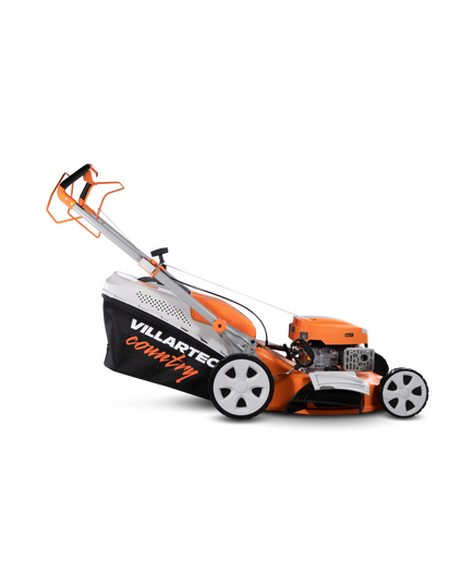 Газонокосилка бенз. VILLARTEC MB С-653T самоходная, 6 л.с. Двигатель VILLARTEC 180 см3, Ширина кошения 530 мм, Травосборник 65 л, изображение 3