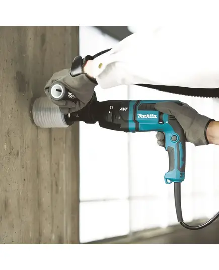 Перфоратор SDS-plus MAKITA HR1841F, 470 Вт, 18 мм, 2 реж, 1.4 Дж, 0-4800 у/м, 0-2100 об/мин, 2.5 кг, кейс, изображение 7