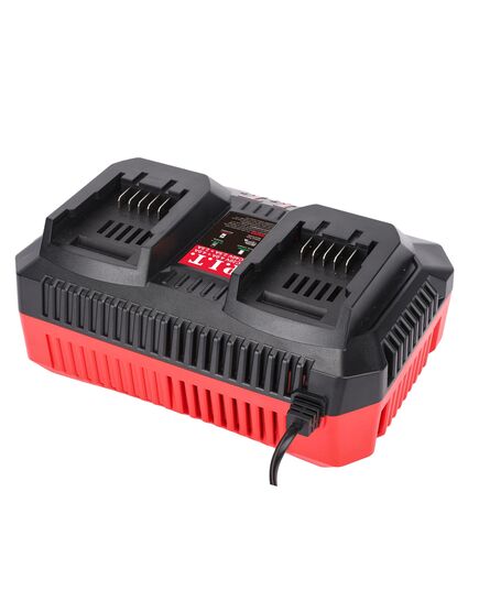 Зарядное устройство P.I.T. PC20401 двухпортовое (20В/40В, 4.0А/2.5А, 220 Вт, акб 20В/40В OnePower), изображение 2