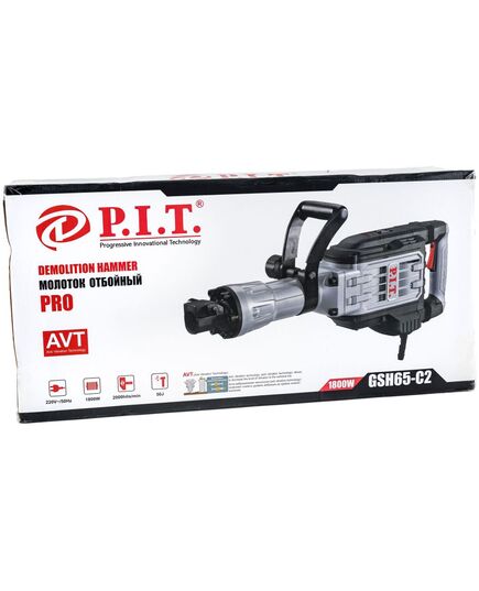 Молоток отбойный P.I.T. GSH65-C2 + Перфоратор PBH28-C3 в подарок, изображение 5