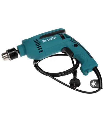 Дрель ударная MAKITA HP 1640 K, 680 Вт, 0-2800 об/мин, ЗВП-13мм, 1.8 кг, кейс пласт., изображение 5