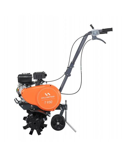 Мотокультиватор VILLARTEC T930, Двигатель 3 л.с /98 см3 с датчиком уровня масла. Рабочая глубина вспашки 23 см. Рабочая ширина вспашки 20-35-43 см, изображение 3