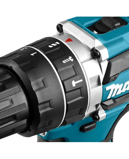 Аккумуляторный шуруповерт ударный MAKITA DHP484Z, LXT BL 18В, 13 мм, 54/30 Нм, без АКБ и ЗУ, изображение 8