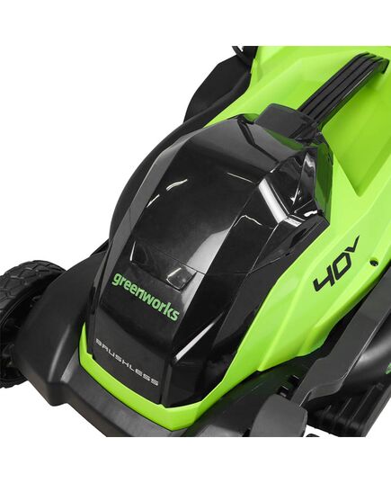 Аккумуляторная газонокосилка GREENWORKS GD40LM361, 40V, 36 см, бесщеточная, c 1хАКБ 4Ач и ЗУ, изображение 9