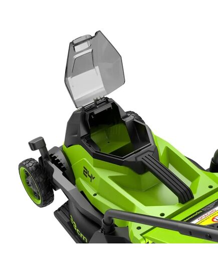 Аккумуляторная газонокосилка GREENWORKS GD24LM331, 24В VT, б/щ, 33 см, 1х2Ач, ЗУ, изображение 6