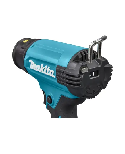 Аккумуляторный термопистолет MAKITA DHG181RT1J, LXT 18В, 550 град, 2 скорости, 6 режимов, кейс MakPac, насадки (5.0Ач х1, з/у), изображение 6