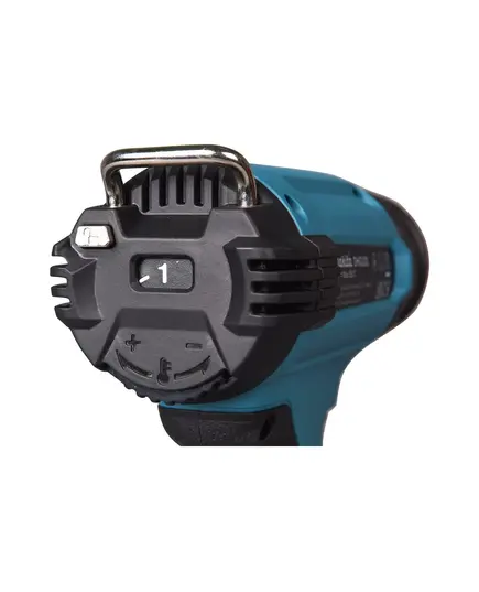 Аккумуляторный термопистолет MAKITA DHG181RT1J, LXT 18В, 550 град, 2 скорости, 6 режимов, кейс MakPac, насадки (5.0Ач х1, з/у), изображение 8