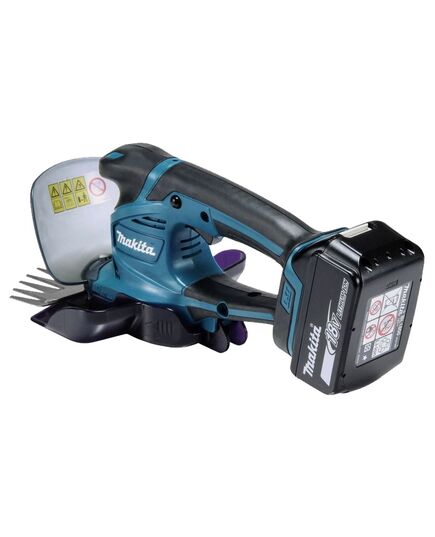 Аккумуляторные ножницы MAKITA DUM604SYX, для травы, LXT 18 В, нож для травы 16 см, нож для кустар. 20 см, BL1815N, DC18SD, изображение 3